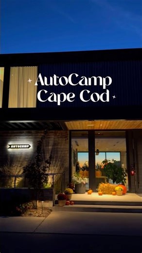 The perfect little getaway 🥹📍 AutoCamp Cape Cod, MA #autocamp #capecod #massachusetts