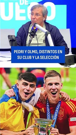 Paco González sorprendido con la diferencia de Pedri en la Selección Española respecto al Barça