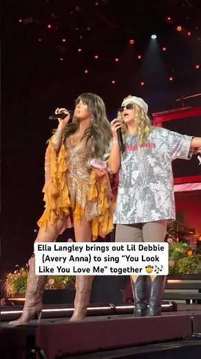 Ella Langley & Avery Anna perform “You Look Like You Love Me” 🤠🎶 #ellalangley #averyanna #country