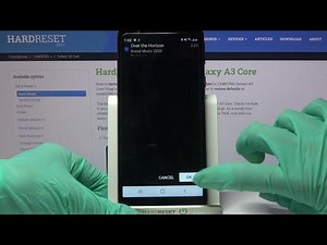 How to Set Up Alarm Clock on Samsung Galaxy A3 Core Change Alarm Settings