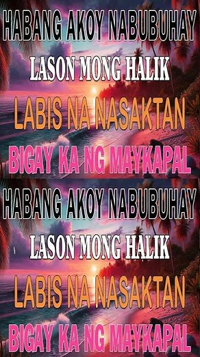 HABANG AKO'Y NABUBUHAY Tagalog Love Song Playlist Album, Masasakit na Kanta Para sa BROKEN