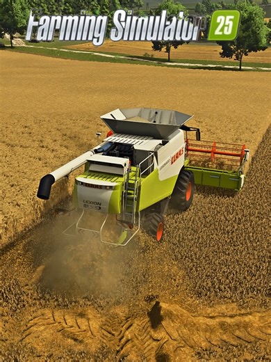 Moisson de Seigle dans Farming Simulator 25