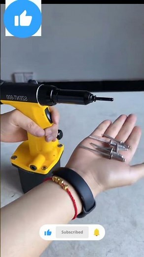 SZENT-600 pneumatic rivet gun can rivet various types of blind rivets#viralvideo #tools #shorts
