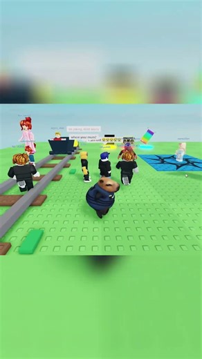Roblox Train Tracks: 'I Like Your Mom' Chaos Erupts! #shorts