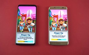 三星Galaxy S9 Plus 对比 S7 Edge 更新Android 8.0 奥利奥 运行速度测试