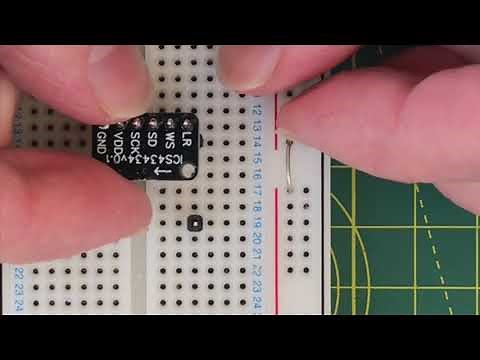 ICS-43434 A replacement for the old INMP441 - Ideal for the ESP32