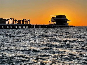Photo Of The Week: St. Pete Pier Silhouetted At Sunset