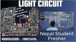 3.2K views · 49 reactions | First-Time Fresher from Nepal Light Circuit Working with Solution After Classs Advance Light Circuit ( Many Type of Light IC Fault Finding ) Circuit Modification ( Hand Skill is Must For Fresher) Online l Offline Mobile Training Institute Asia Telecom Call For Next CPU MASTER CLASS Admission 7000731192 , 096441 39972 | Asia Telecom | Facebook