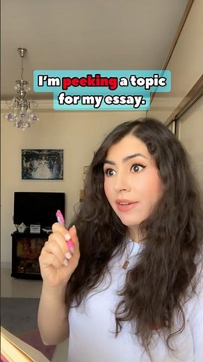 PICK vs PEEK vs PEAK vs PIQUE 🇺🇸🇬🇧