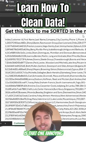 Fix messy Excel formatting in seconds!