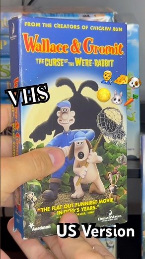 Wallace and Gromit: Curse of the Were-Rabbit “2006 VHS Review #dreamworks #last #vhs #shorts
