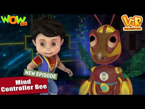 Vir The Robot Boy New Episodes | Mind Controller Bee | Robot Ki Kahani | Hindi Cartoons | Wow Kidz