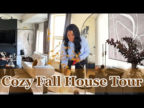 Cozy Fall Home Tour 2025|| Fall House Tour