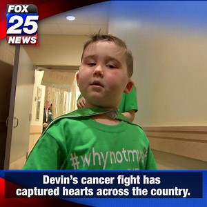 Boston 25 News - A milestone for Devin Suau... the local...