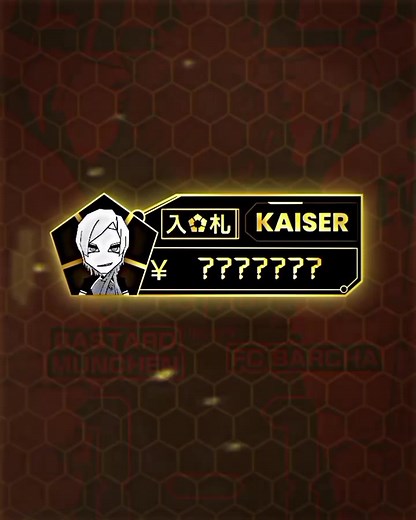 Kaiser Michael - Blue Lock's Highest Priced Player