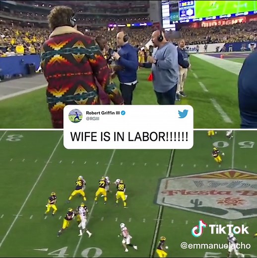 RG3 Exits Game for Wife's Labor: NFL Playoffs Moment