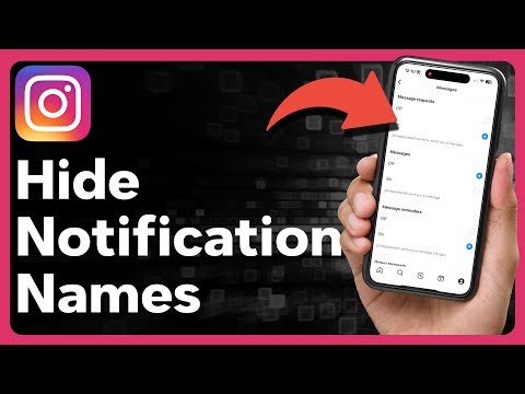 How To Hide Names On Instagram Notifications