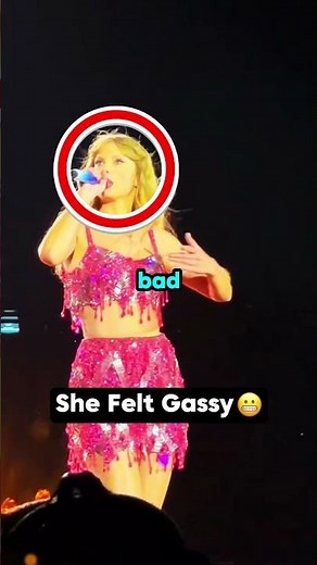 Taylor Swift FARTED Into The Microphone..!