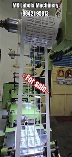 #for sale #japan make used Refurbished onda flat bed label print machine #borcode #mklabelsmachinery