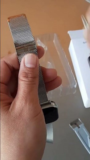 Tutorial How to change and adjust the Mesh/Milanese watch band using paper clip?