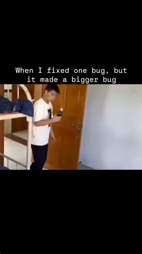 Developer Weirdness | IT humor on Instagram: "When I fixed one bug, but it made a bigger bug | | | | #webdevelopment #frontend #backend #javascript #typescript #reactjs #nodejs #codinglife #learntocode #developerlife #itukraine #it #itmemes #programming #programmer #fullstackdeveloper #fullstack #html #css #ukraine #stackoverflow #programmingmemes #programminghumor #програміст #softwareengineerlife #software #softwaredeveloper #softwareengineer #devlife"