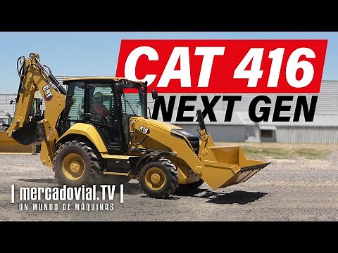 NEW Caterpillar 416 Next Gen Backhoe Loaders | Finning Argentina | Mercado Vial TV