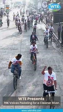 Indrayani River Cyclothon 2025 | 79,000+ Participants | WTE | Supports Clean River Mission