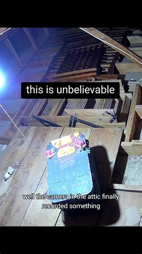 Creepy Attic Footage Captures Unexplained Phenomenon
