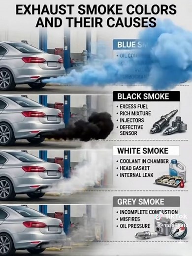 Understanding Car Exhaust Smoke Colors and Their Meanings