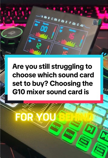 Choosing the Best Sound Card: G10 Mixer Review