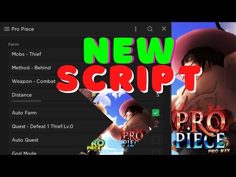 Pro Piece Script | Fast Money And Fast Level | One Hit Enemy