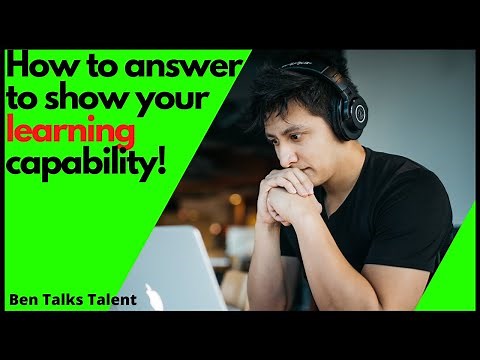 How to Answer Tell me about a time you had to learn a new skill that was essential to your success