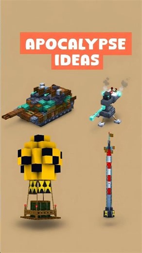 Apocalypse Build Hacks in Minecraft!