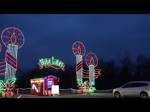 Come along into Michigan's longest drive-thru Christmas light display