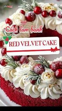How to Make a Soft and Fluffy Red Velvet Cake Just Like in a Bakery 🍰 | Easy Baking with the CR-6...