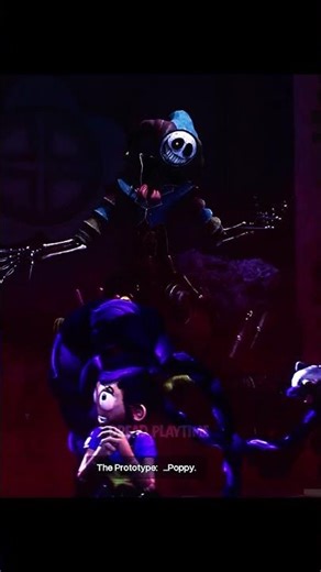 The Prototype Face Reveal - Poppy Playtime Chapter 5 😱🔥 #edit #shorts #poppyplaytime