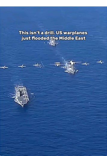 This isn’t a drill. US warplanes just flooded the Middle East #USMilitary #AirPower #FighterJets #MilitaryNews #usmilitary