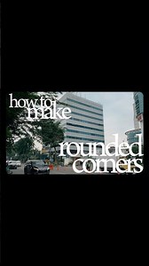 How to make “rounded corner” in your video with CapCut. #editing #tutorial #videography #capcut