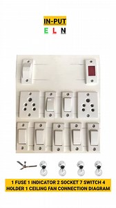 356K views · 4.8K reactions | Electric Board Wiring Connection #Housewiring #electricboard | minar electrical pitlam | Facebook