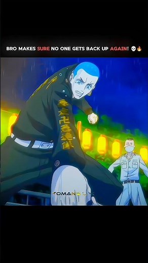 Bro makes sure no one gets back up again! 💀🔥 [ Tokyo Revengers ] #hakkai #tokyorevengersedit #anime