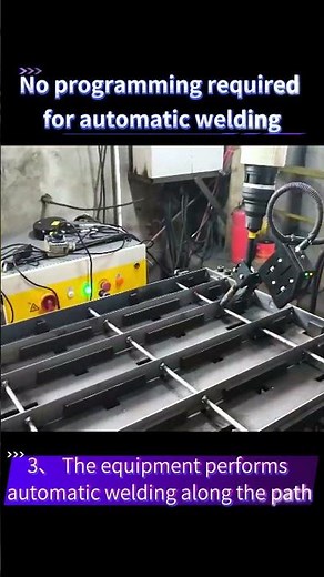 Weld Navigator® seam tracking Enables Teaching-Free Welding Automation for Steel Grating Application