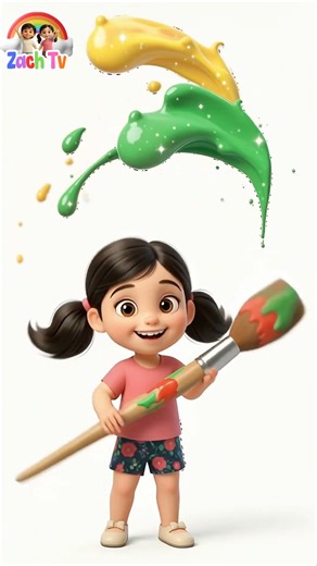 🎨🌈 WOW! Color Splash Magic | Zach Tv