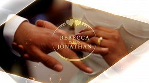 Wedding Display with End Title