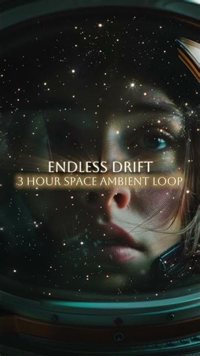 ENDLESS DRIFT — 3 Hour Space Ambient Loop | Quiet Spaces