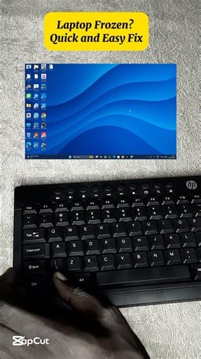 Solve laptop screen freeze / #laptoptips #LaptopProblems #PCFreeze #LaptopFreezeFix