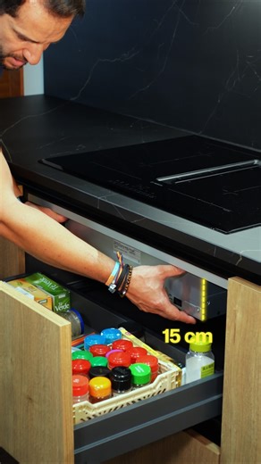 Placa inducción y extractor integrado.Diseño elegante,sin campana y máxima eficiencia en tu cocina