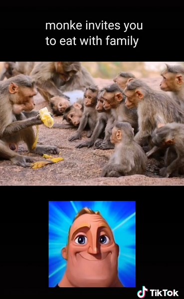 Big Monkey Meme: Mr. Increible Mono