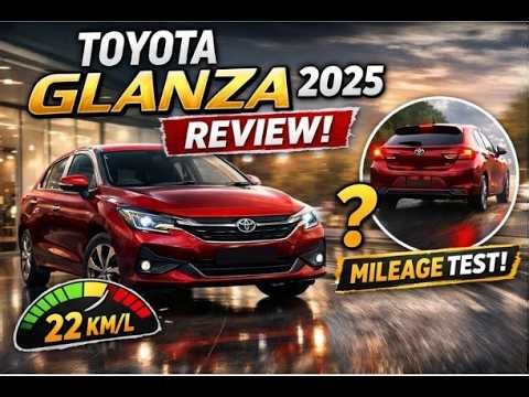 Toyota Glanza 2025 Review – Shocking Features & Mileage!