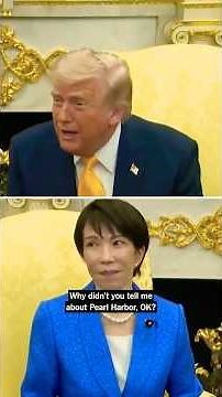 Trump Makes Pearl Harbor Joke In Meeting With Japan’s Prime Minister