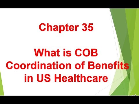What is Coordination of Benefits in US Healthcare - Chapter 35